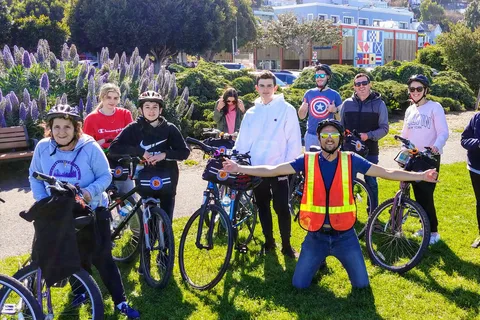 San Francisco : Visite privée à vélo du Golden Gate Bridge