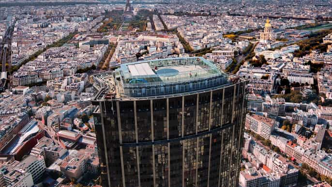 Azotea de la torre Montpanasse: París en 360 grados