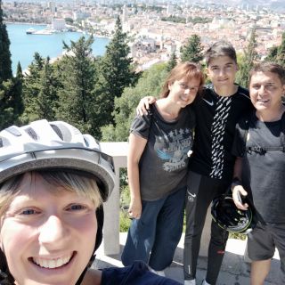 Split: E-Bike Tour z wejściem do parku leśnego Marjan