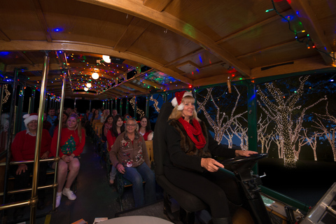 San Diego: Trolleytour met kerstverlichting en bezienswaardigheden