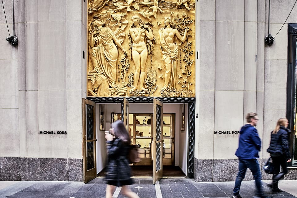 Michael Kors  NYC Shopping at Rock Center