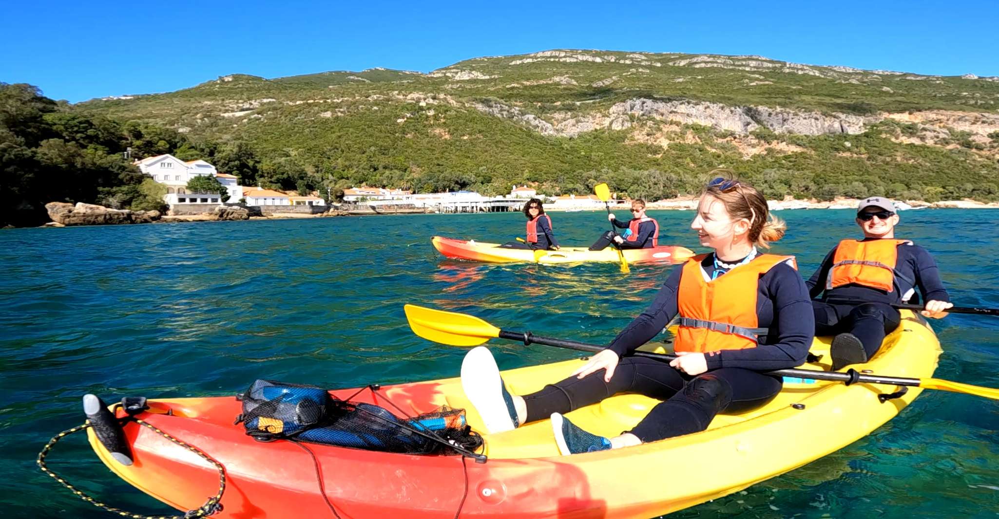 Lisbon, Kayaking and Snorkeling Adventure, Portinho-da-arrabida, Portugal