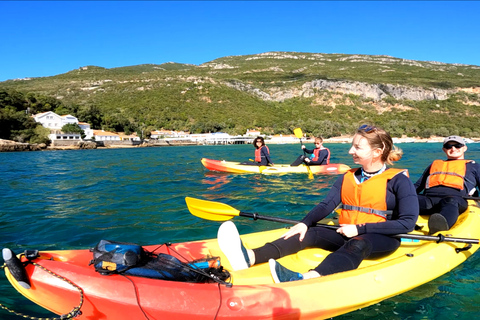 Lissabon: Kajakken en snorkelenLissabon: kajak- en snorkelavontuur