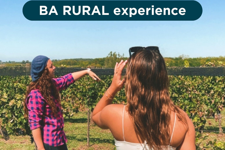 Desfrute de uma experiência rural em um vinhedo perto de Buenos Aires