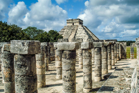 Riviera Maya: Cobá and Chichén Itzá Tour with Cenote & Lunch Private Tour with Pickup