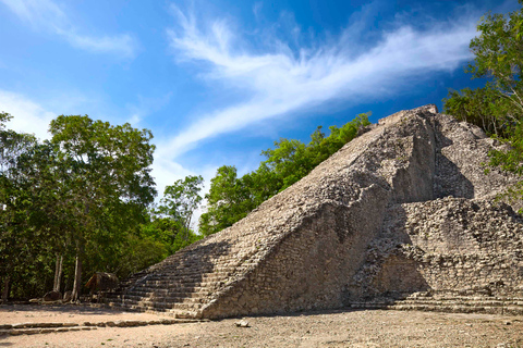 Riviera Maya: Cobá and Chichén Itzá Tour with Cenote & Lunch Meeting Point Cancún