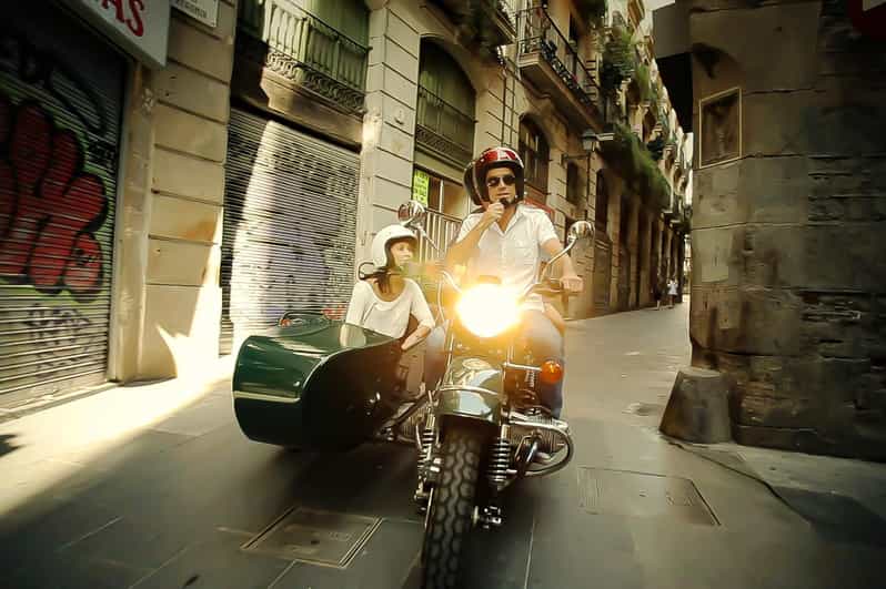 Barcelona Motorcycle Sidecar FullDay Tour with Stops GetYourGuide
