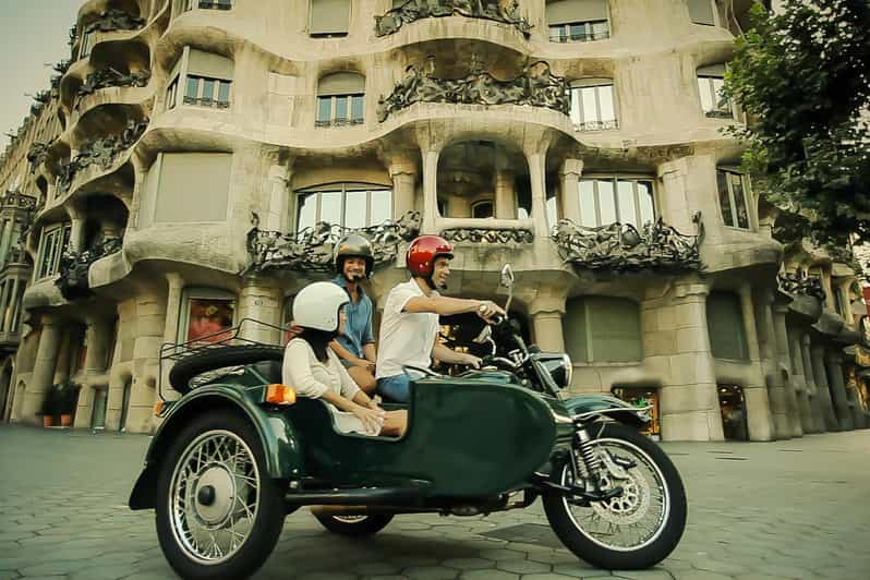 Barcelona Motorcycle Sidecar FullDay Tour with Stops GetYourGuide