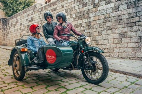 Barcelona: motorfiets zijspan-dagtour met stops