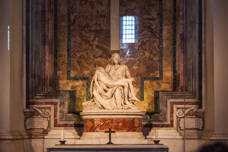 Vaticaan: pauselijke publieksticket en rondleiding door de Sint-PietersbasiliekSpaanse rondleiding voor de Sint-Pietersbasiliek + pauselijk publiek