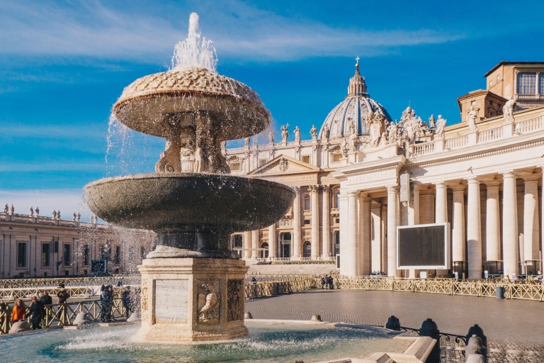 Watykan: papieski bilet dla audiencji i zwiedzanie Bazyliki św. PiotraHiszpańska wycieczka z przewodnikiem po Bazylice św. Piotra + audiencja papieska