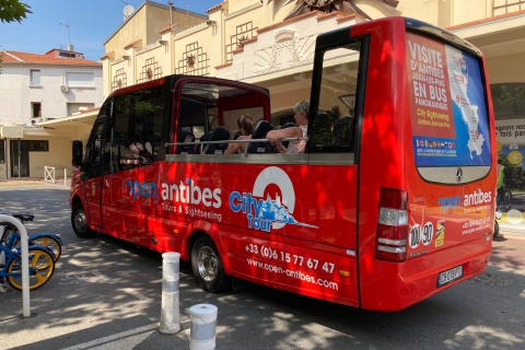 Antibes: Excursión en autobús turístico Hop-on Hop-off de 1 ó 2 díasPase de 2 días