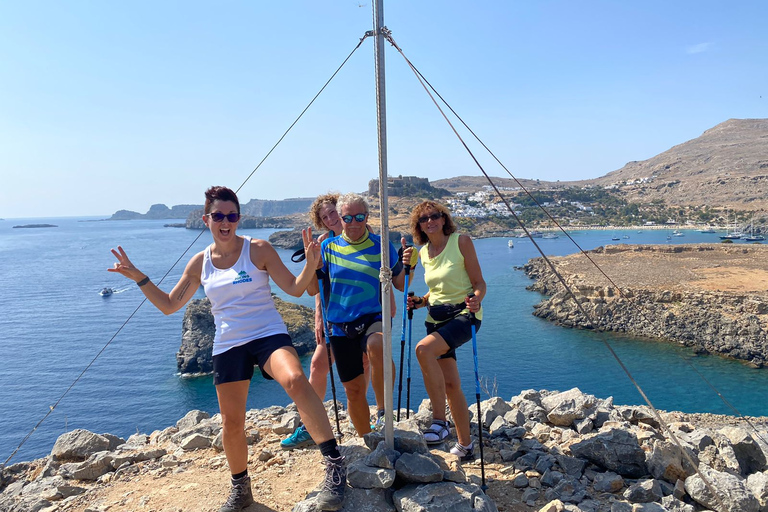 Lindos: Small Group Hiking Adventure Tour with Hotel Pickup and Drop-off