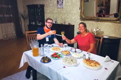 From Tbilisi: Food and Drink Tasting with Cooking Classes