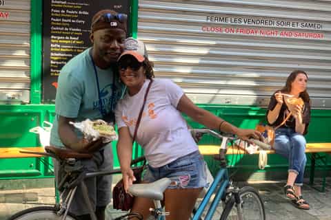 Parigi: tour in bicicletta con esperienza gastronomica di strada