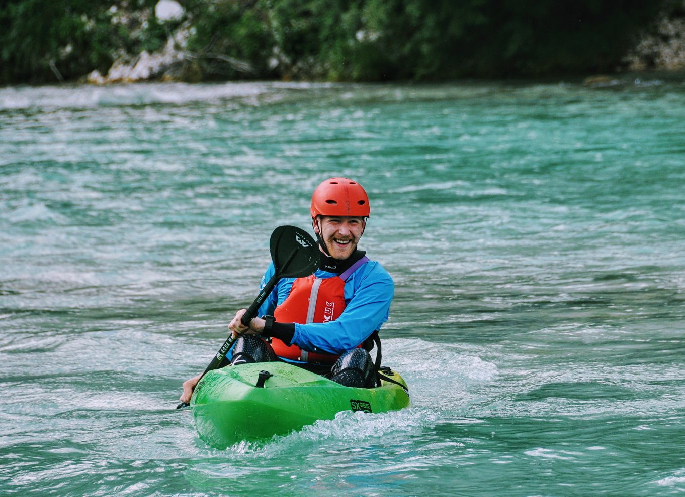 Soča-floden: Kajakroning for alle niveauer