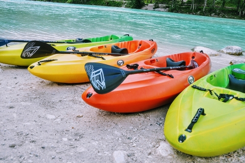 Rivière Soča : Kayak pour tous les niveauxVisite guidée en anglais