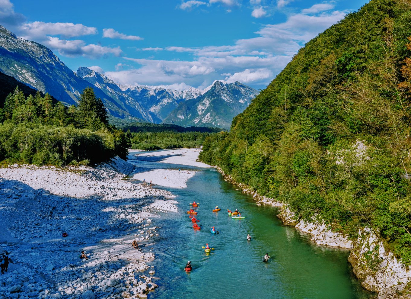 Soča-floden: Kajakroning for alle niveauer