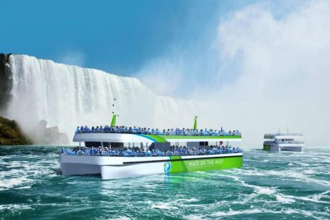 Niagara Falls USA: Niagara-tur og båttur med alt inkludert
