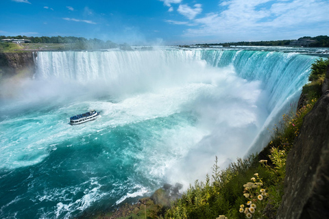 Niagarafallen, USA: Guidad tur med grotta och Maid of the MistBåt- och grottutflykt