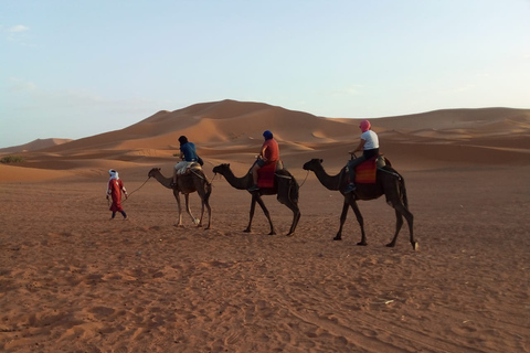 Depuis Marrakech : visite du désert de 3 jours à MerzougaExcursion en groupe