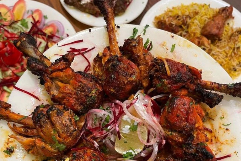 Agra by Night: Private Street Food Tour With Local Markets ( Car with Driver + Tour Guide + Street Food Tasting )