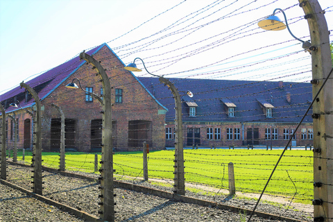 Au départ de Cracovie : Excursion d'une journée complète à Auschwitz-Birkenau avec transfert.Billet d'entrée et guide