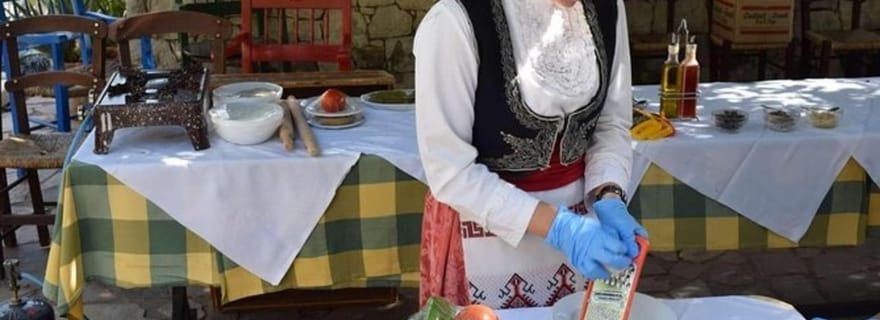 Héraklion : Cours de cuisine crétoise avec déjeuner à Arolithos