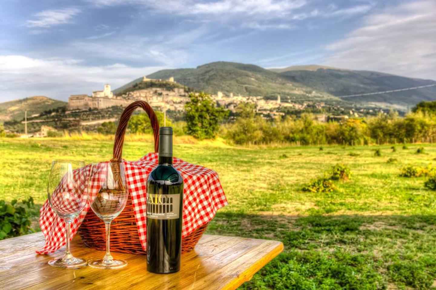 sample local wine and cheese at a family vineyard