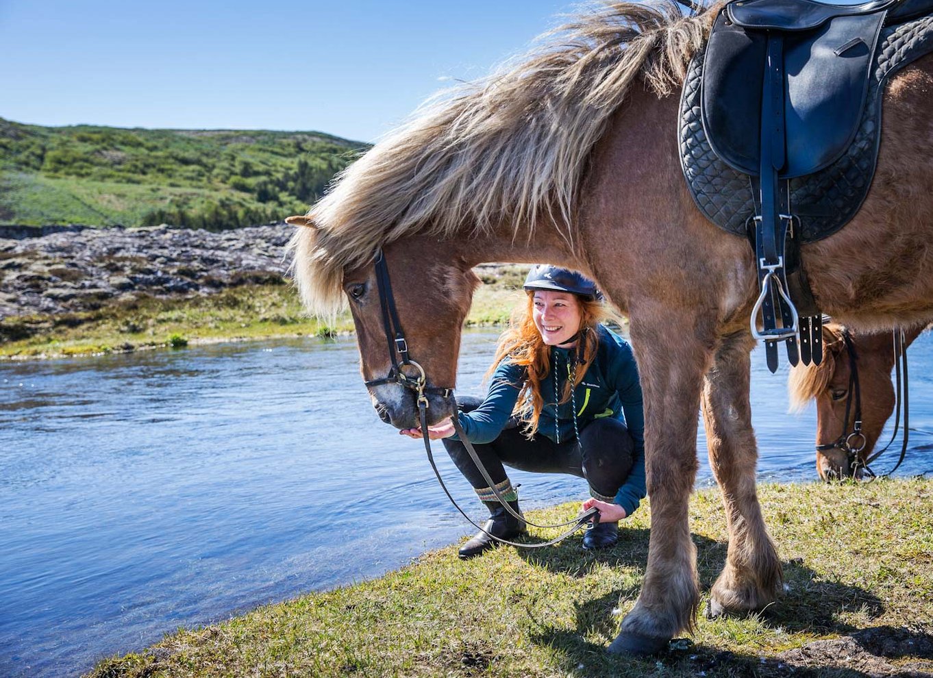 Fra Reykjavík: Islandsk ridetur i lavamarker