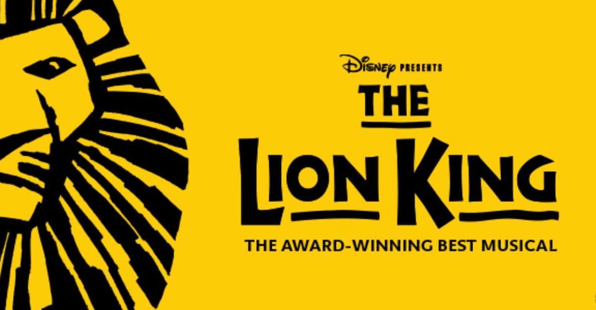 NYC: The Lion King Broadway Tickets