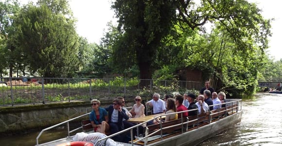 Leipzig: Geführte Sightseeing-Tour per Motorboot