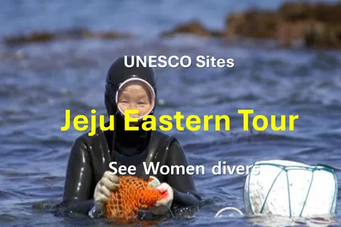 Jeju Eastern Highlight Tour with Women divers show