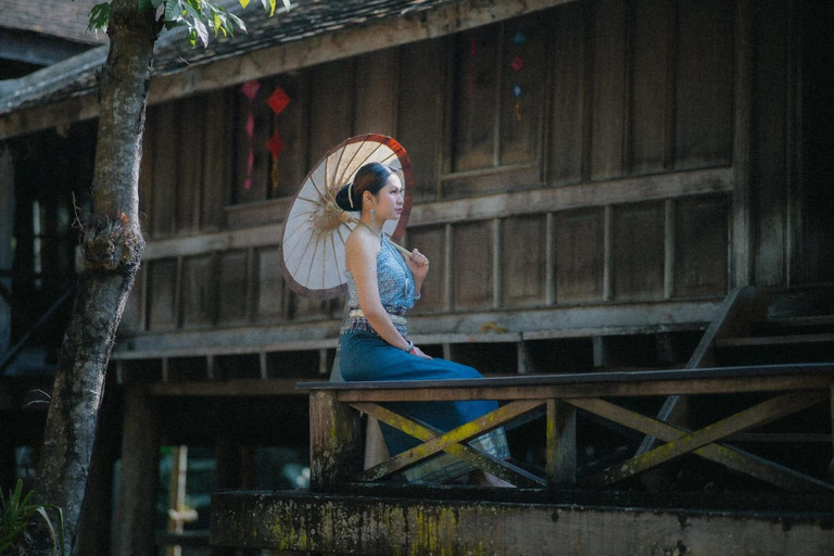 Luang Prabang: Traditional Lao Costume Rental & Photoshoot Full Cultural Experience: Costume, Photoshoot & Workshop