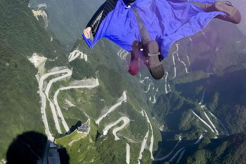 Tianmen Mountain Ticket with Cable Car & Wingsuit Site