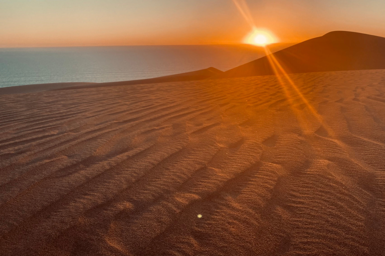 Walvis Bay : Visite photographique du port de Sandwich au coucher du soleil