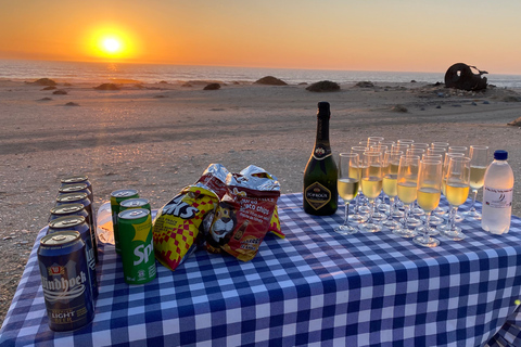 Walvis Bay: Sandwich Harbour Sunset Photography TourWalvis Bay: Fototur i Sandwich Harbour vid solnedgången