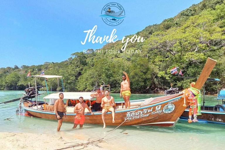 Phi Phi Island: Private Longtail Boat Tour with Snorkeling Phi Phi Island: Private Longtail Boat Tour with Snorkeling