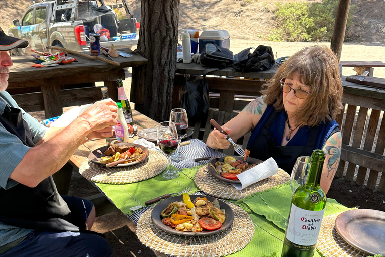 The Andes Mountain Private Chilean BBQ Class with Lunch