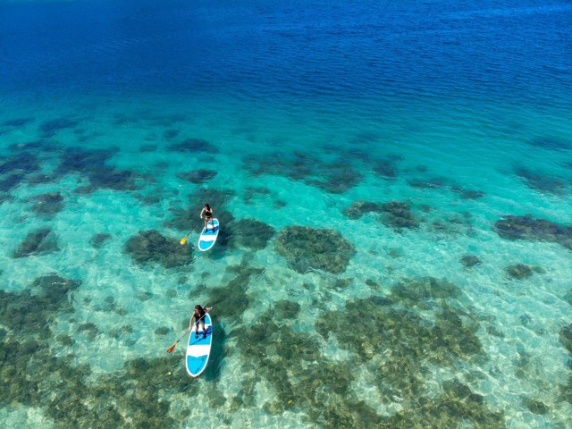 Visit Ishigaki Island SUP or Kayaking experience at Kabira Bay in Ishigaki Island, Okinawa