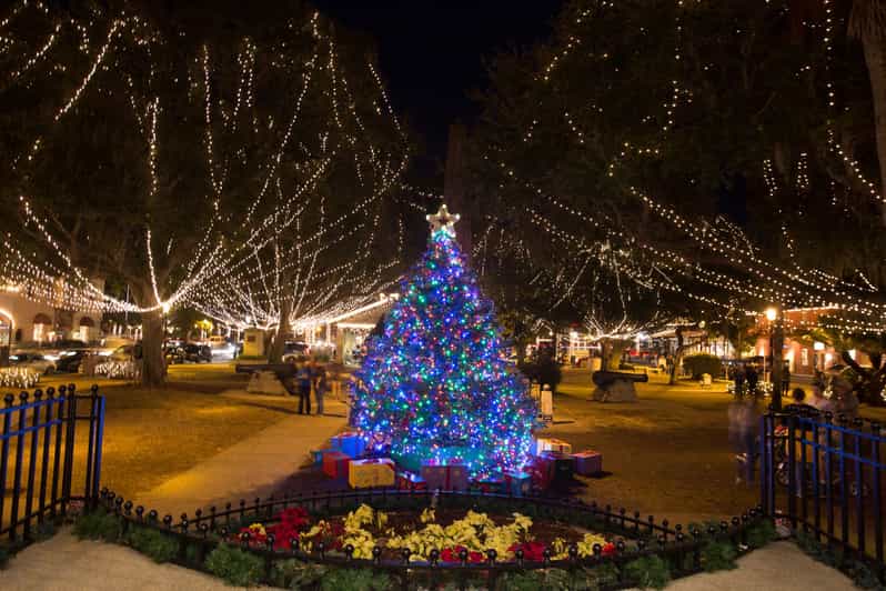St Augustine Nights of Lights Trolley Tour GetYourGuide