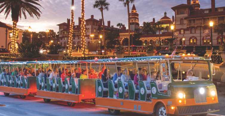 St Augustine Nights of Lights Trolley Tour