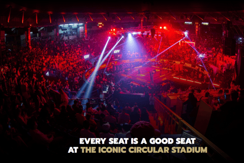 Bangkok: Muay Thai Boxing Tickets at Rajadamnern Stadium Club Class (Section 8 & 9)