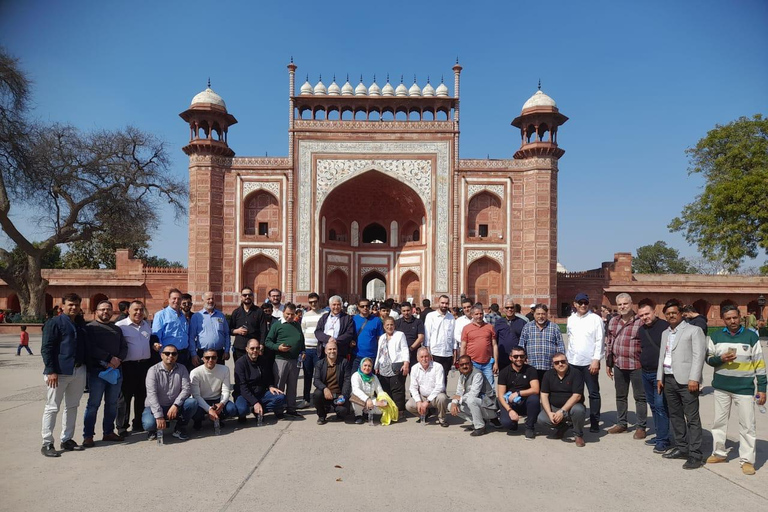 Agra: Skip-the-line Taj Mahal and Agra Fort Private Tour Tour without Taj Mahal and Agra Fort Entry fees