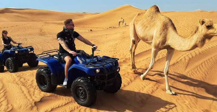 Fra Dubai: Morgensafari i ørkenen med firehjuling