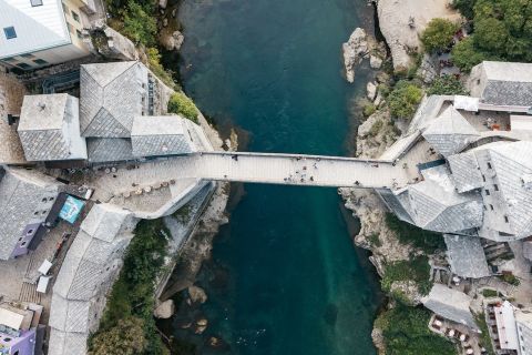 Da Spalato: tour delle cascate di Mostar e Kravice