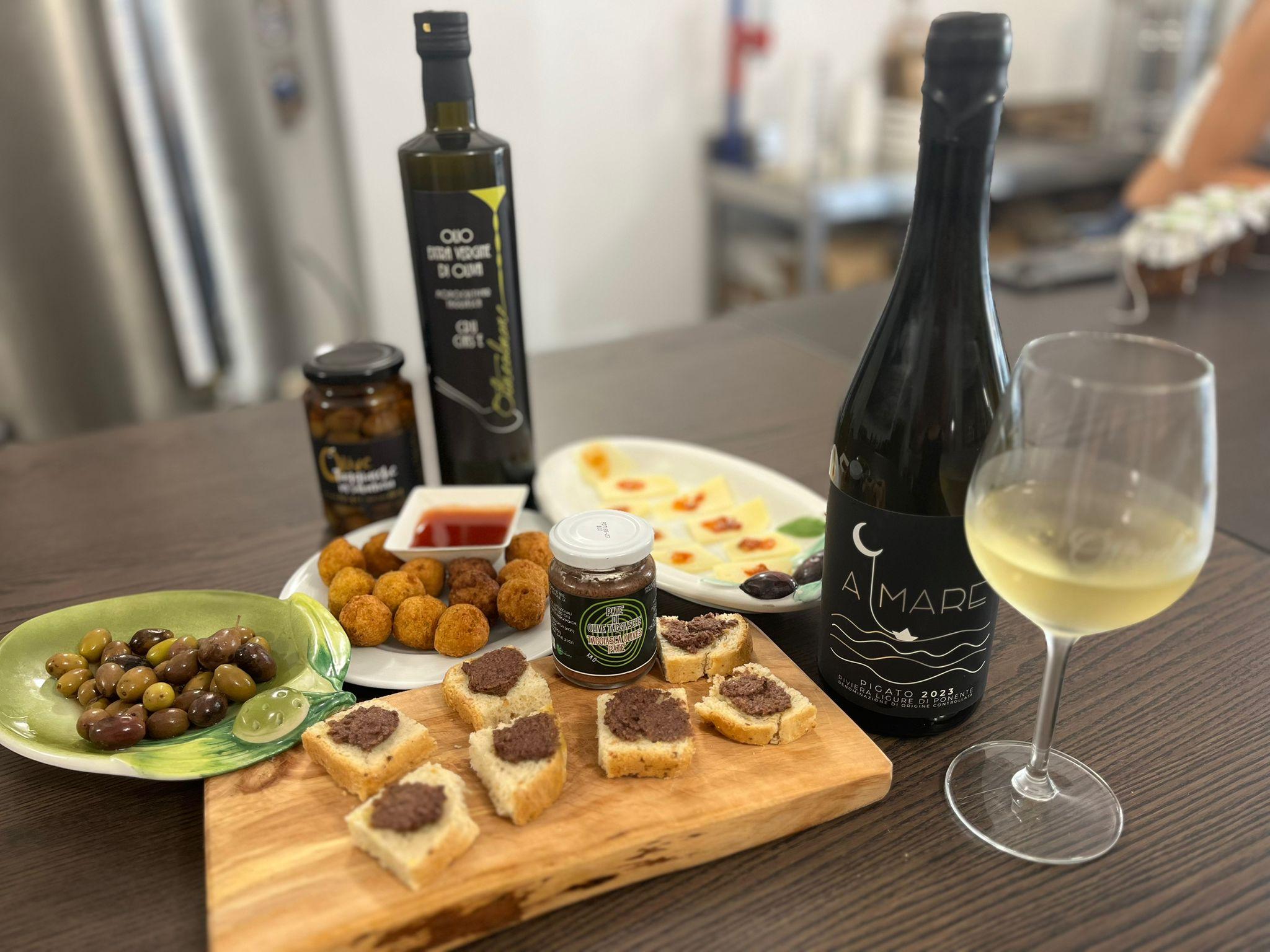 Civezza: die westliche Ligurien jenseits des Meeres. Öl, Wein und ein historisches Dorf.