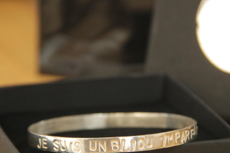 Toulouse: Introduction to customizable 925 sterling silver bracelet jewelry Intro to jewelry: customizable 925 silver bracelet with message