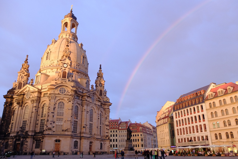 Dresden med en touch av Xmas: Engelsk tur i liten gruppDresden: Historisk stadsvandring med julmarknad