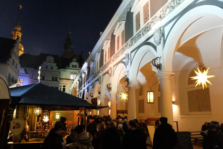 Dresden com um toque de Natal: Tour em pequenos grupos em inglêsDresden: excursão a pé pela cidade histórica com mercado de Natal